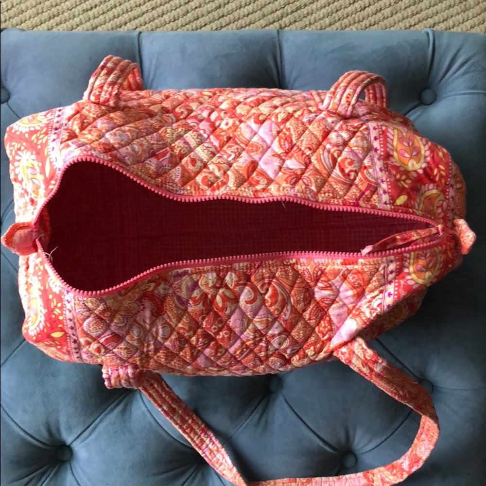Vera Bradley duffle.